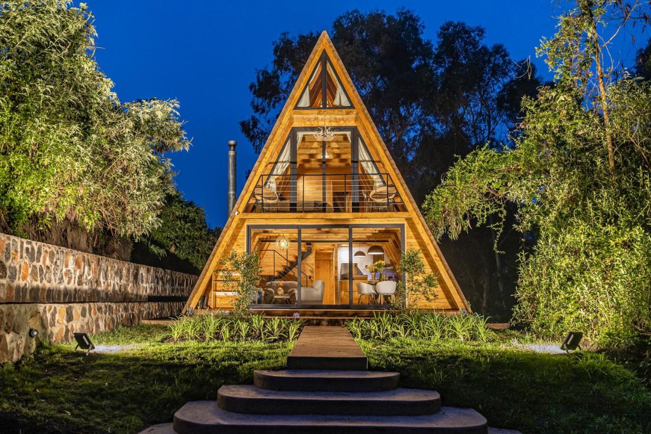 Hosteria Papagayo Cotopaxi Machachi ภายนอก รูปภาพ